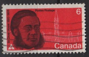 CANADA 1970 - Scott 517 used - 6c, Sir Oliver Mowat  (10-583)