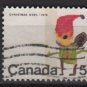 CANADA 1970 - Scott 519 used - 5c, Christmas, Santa Claus (10-585)
