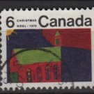 CANADA 1970 - scott 528 used - 6c, Christmas, Children drawing  (10-594)