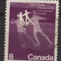 CANADA 1972 - scott 559 used - 8c, Figure skating (10-611)