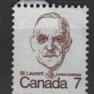 CANADA 1972 - Scott 592 used - 7c Sir Louis St Laurent  (10-631)