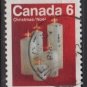 CANADA 1972 - scott 606  used - 6c, Christmas, candles   (10-642)