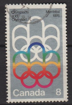 Canada 1973 - Scott 623 used - 8c, Montreal Olympic Games  (10-651)