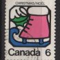 CANADA 1973 - Scott 625 used  - 6c, Christmas, Ice Skate (10-654)
