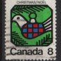 CANADA 1973 - Scott 626 used  - 8c, Christmas, Dove (10-656)