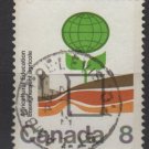CANADA 1974 - Scott 640 used - 8c,  Agricultural Education  (10-660)