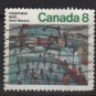 CANADA 1974 - Scott 651 used - 8c,  Christmas painting   (10-671)