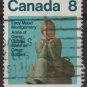 CANADA 1975 - scott 658 used - 8c,  Lucy Maud Montgomery   (10-674)