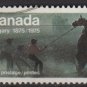 Canada 1975 - Scott 667 used - 8c, Wild Horse Race  (10-680)