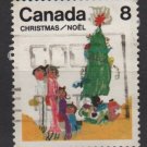 CANADA 1975 - Scott 677 used - 8c, Christmas Children drawing (10-683)