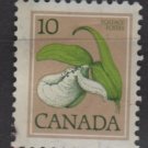 CANADA 1977 - Scott 711 used - 10c, Franklin's Lady's-slipper   (10-698)