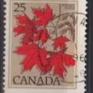 CANADA 1977 - Scott 719 used - 25c, Maple   (10-711)