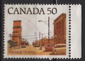 CANADA 1977 - Scott 723 used - 50c,  Main Street Prairie Town   (10-714)