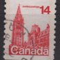 Canada 1977 - Scott 730 COIL used - 14c, Parliament Ottawa  (10-719)
