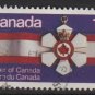 CANADA 1977 - scott 736 used - 12c, Order of Canada  (10-722)