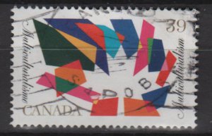 CANADA 1990 - Scott 1270 used  - 39c,  Multucultural Heritage (11-153)
