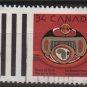 CANADA 1990 - Scott 1297 used -  34c, Christmas, Rebirth by J Beardy   (11-157)