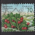 CANADA 1991 - Scott 1354 used - 10c,  Kinnikinnick   (11-164)