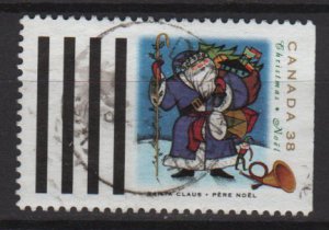 Canada 1993 - Scott 1502 used - 38c, Santa Claus, Christmas (11-177)