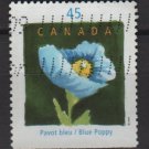 CANADA 1997 - Scott 1638 used - 45c,  Quebec en Fleur  (10-187)