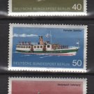 Germany, BERLIN 1975 - Scott 9N354..9N358, set of 5, Mint no gum - Ships(12-152)