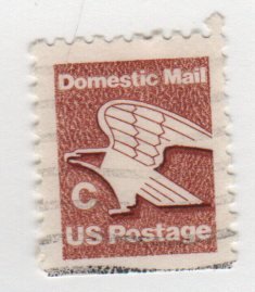 USA 1981 - Scott 1948 used -(20c) C & Eagle (A-131)