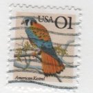 USA 1990/95 - Scott 2476 used - 1c, American Kestrel (P-114)