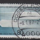 Germany 1986 - Scott 1471 used - 80 pf, Organization for economic cooperation  (12-395)