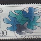 Germany 1986 - Scott 1465 used - 80 pf, International Peace Year (12-396)