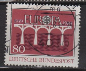 Germany 1984 - Scott 1416 used - 80 pf, Europa issue, common design (12-402)