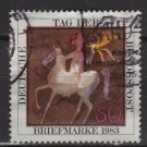 Germany 1983 - Scott 1405 used - 80 pf, Stamp day (12-406)