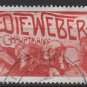 Germany 1987 - Scott 1542 used - 80pf, Gerhart Hauptmann, Die Weber   (12-417)