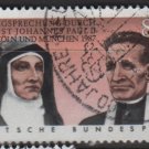 Germany 1988 - Scott 1547 used - 80pf, Beatification of Edith Stein & Rupert Mayer (12-420)