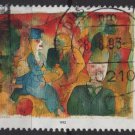 Germany 1993 - Scott 1778 used - 100pf, Painting by George Grosz (12-453)
