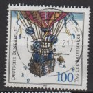 Germany 1992 - Scott 1763 used - 100pf, Stamp day, Balloon Post  (12-424)