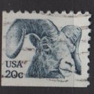 USA 1982 - scott 1949 used - 20c, Bighorn   (12-487)