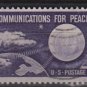US 1960 - Scott 1173 used - 4c, Communication for Peace (12-490)