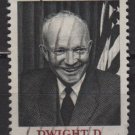 USA 1969 - Scott 1383 used - 6c, Dwight D Eisenhower, 34th President   (12-503)
