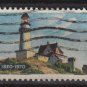 USA 1970 - Scott 1391 used - 6c, Lighthouse, Maine Statehood 150th Anniv.  (12-508)