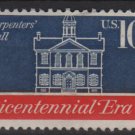 USA 1974 - Scott 1543 used - 10c, Bicentennial Era, Carpenters' Hall (12-538)
