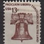 USA 1975 - Scott 1595 used - 13c,  Americana issue, Liberty Bell  (12-549)