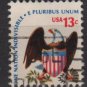 USA 1975 - Scott 1596 used - 13c, Americana issue, Eagle & Shield (12-550)