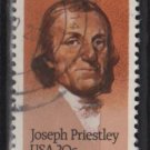 USA 1983 - Scott 2038 used - 20c,  Joseph Priestley  (12-562)