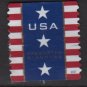 USA 2007 - Scott 4157 COIL, used - 10¢ Patriotic Banner  (12-577)