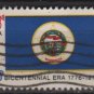 USA 1976 - Scott 1664 used - 13c,  State Flag, Minnesota   (12-565)