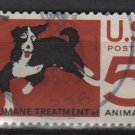 USA 1966 - Scott 1307 used -5c, Humane treatment of Animals (13-16)