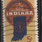 USA 1966 - Scott 1308 used - 5c, Indiana Statehood Sesquencentennial (13-20)
