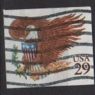 USA 1992 - Scott 2595 used - 29c, Eagle & Shield   (A-76)