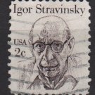 USA 1980 - scott 1845 used - 2c, Igor Stravinsky (A-92)