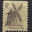 USA 1980 - Scottt 1740 used - 15c, Windmilll, Massachusetts (A-113)